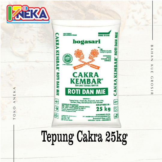 Tepung Cakra 25 (Ball 25Kg)