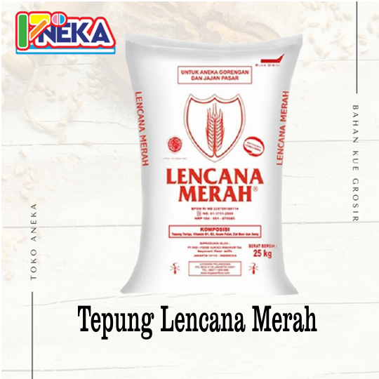 Tepung Lencana Merah 25 (1Kg)