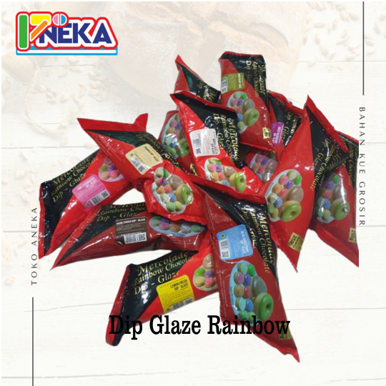 Dip Glaze Rainbow Green Tea 200gr