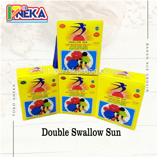 Agar-agar Swallow Sun Coklat 12/288