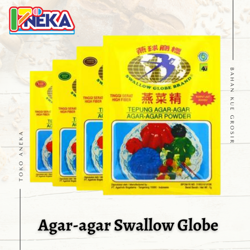 Agar-agar Swallow Globe Putih 12/288