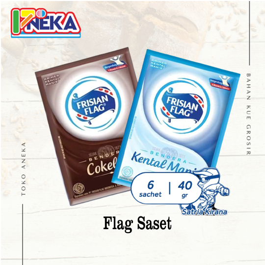 Frisian Flag Putih Saset