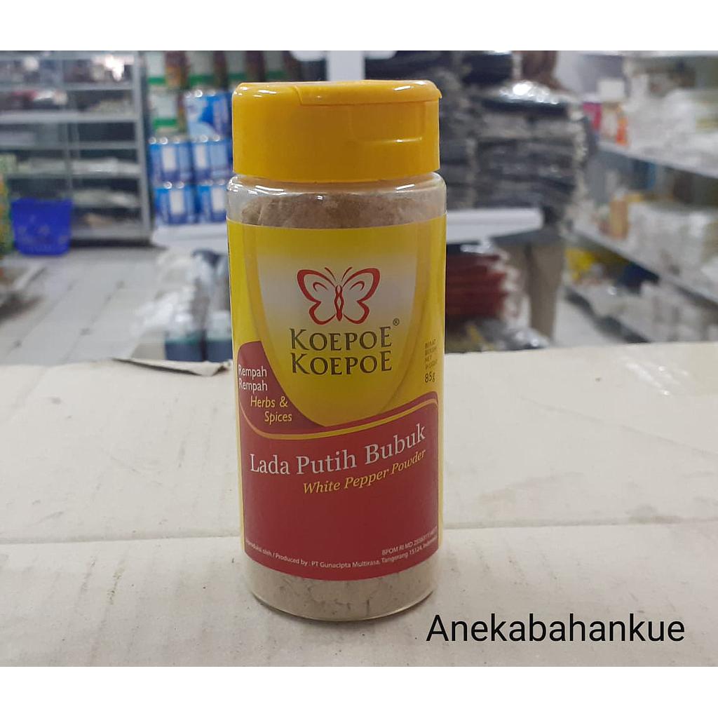 Lada Putih Kupu-kupu 85gr