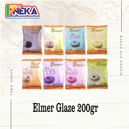 Elmer Glaze Strawberry 200gr