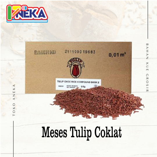 Meses Tulip Coklat (1/4Kg)